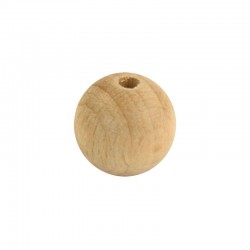 houten kraal 18 mm (4 stuks)